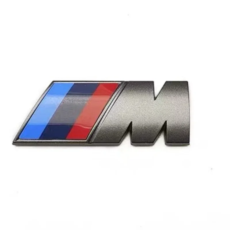 3D ABS M 로고 차체 사이드 배지, 차체 후면 트렁크 장식 스티커, 자동차 개조 액세서리, 모든 BMW M 파워 X1 X3 X5 X7 E71