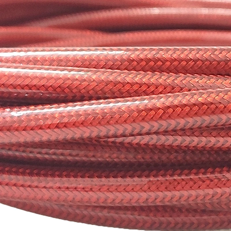 오토바이 AN3 피팅 브레이드 스테인레스 스틸 나일론 브레이크 라인 호스, 유체 유압 호스, PTFE 브레이크 라인, 가스 오일 연료 튜브, 5m