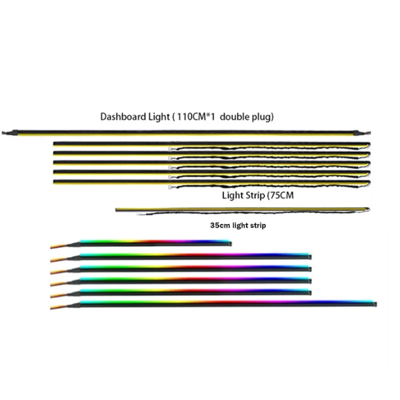핸들 선 18 인 1 조명 스트립 35cm 75cm 110cm LED 조명 스트립 심포니 213 64 색 분위기 램프 스트립, 자동차 액세서리 title=핸들 선 18 인 1 조명 스트립 35cm 75cm 110cm LED 조명 스트립 심포니 213 64 색 분위기 램프 스트립, 자동차 액세서리 