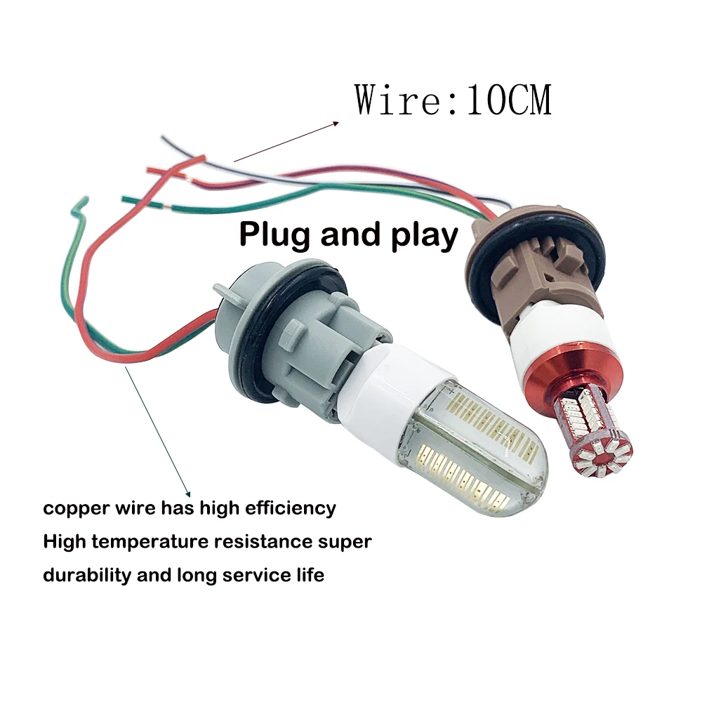 자동차 LED 조명 거치대 소켓 플러그 어댑터 와이어링 하네스 커넥터, S25 7528 1156 1157 BA15S BAY15D BAU15S 7440 7443 T20, 1X
