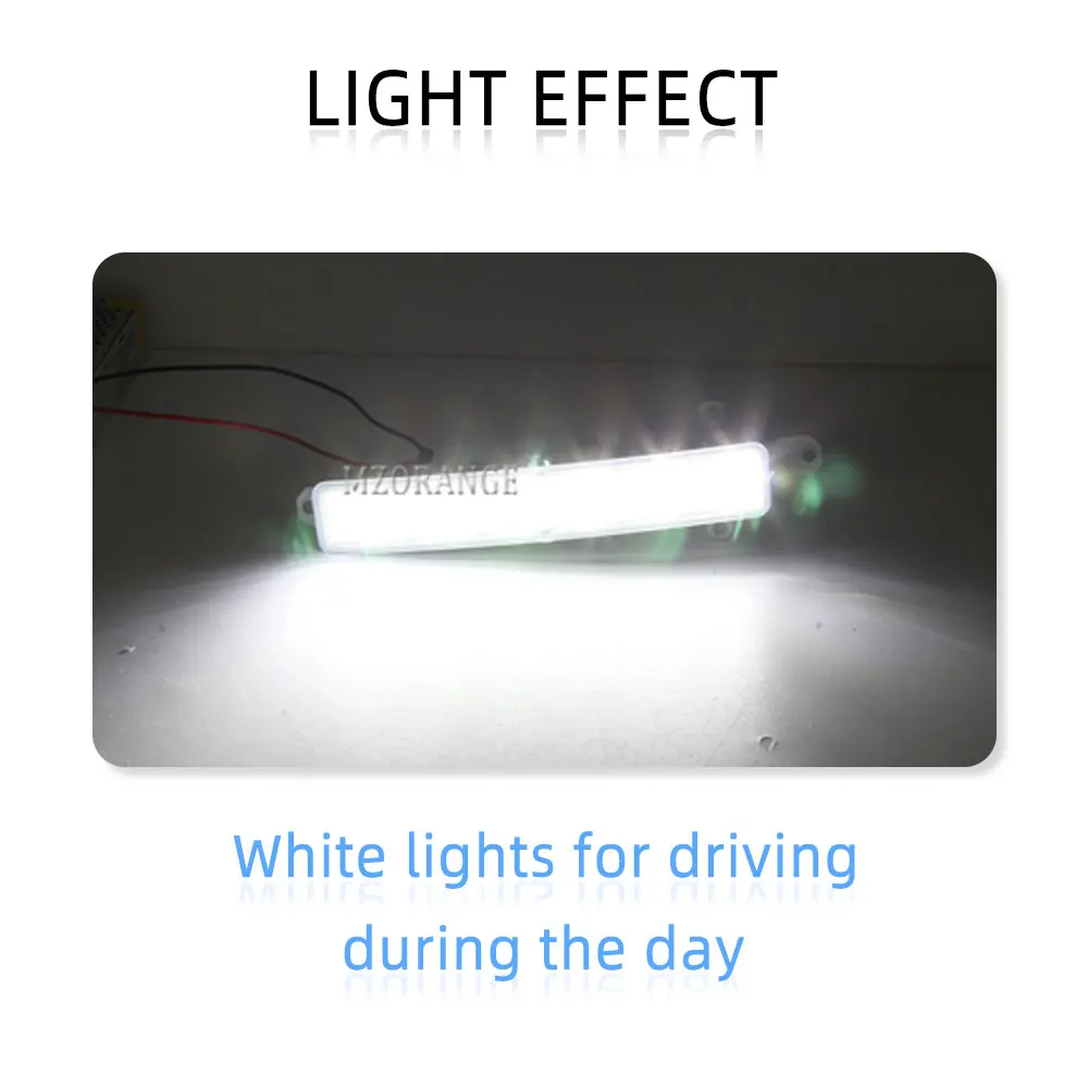 푸조 308 107 108 파트너 랜치 헤드라이트, LED DRL, 시트로엥 C3 C1 Berlingo B9 MK2 C-Elysee 주행등 액세서리