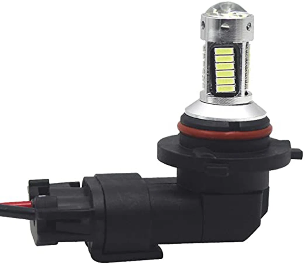 헤드라이트 안개등용 와이어링 하네스 소켓 와이어 커넥터, 암 어댑터, 9005 9006 HB3 HB4 H11 H8 H9, 1 개