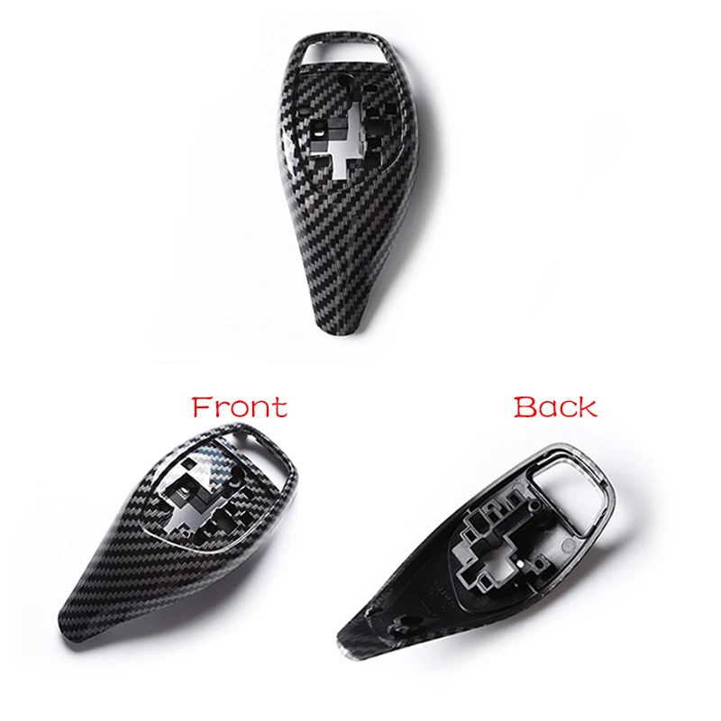 자동차 센터 기어 시프트 노브, 시프트 레버 트림 커버, BMW 1, 2, 3, 4, 5, 6, 7, X3, X4 용, 자동차 인테리어 시프트 노브 커버