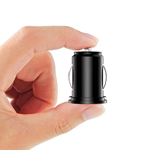 차량용 트럭 12V 전원 듀얼 2 포트 USB 미니 충전기 어댑터, 아이폰 듀얼 USB 차량용 충전기