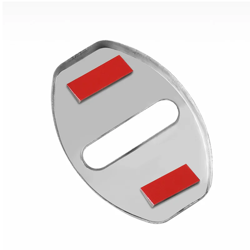 스테인레스 스틸 자동차 문짝 잠금 커버 보호 케이스 스티커, 포르쉐 마칸 카이엔 파나메라 박스터 카이맨 자동차 액세서리