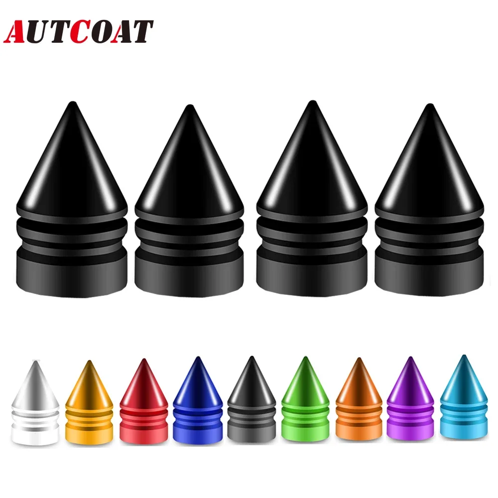 Autocoat 4 개/대 알루미늄 합금 밸브 줄기 모자, 자동차, 트럭, 오토바이, 자전거에 대 한 유니버설 맞는 타이어 줄기 밸브 모자 title=Autocoat 4 개/대 알루미늄 합금 밸브 줄기 모자, 자동차, 트럭, 오토바이, 자전거에 대 한 유니버설 맞는 타이어 줄기 밸브 모자 