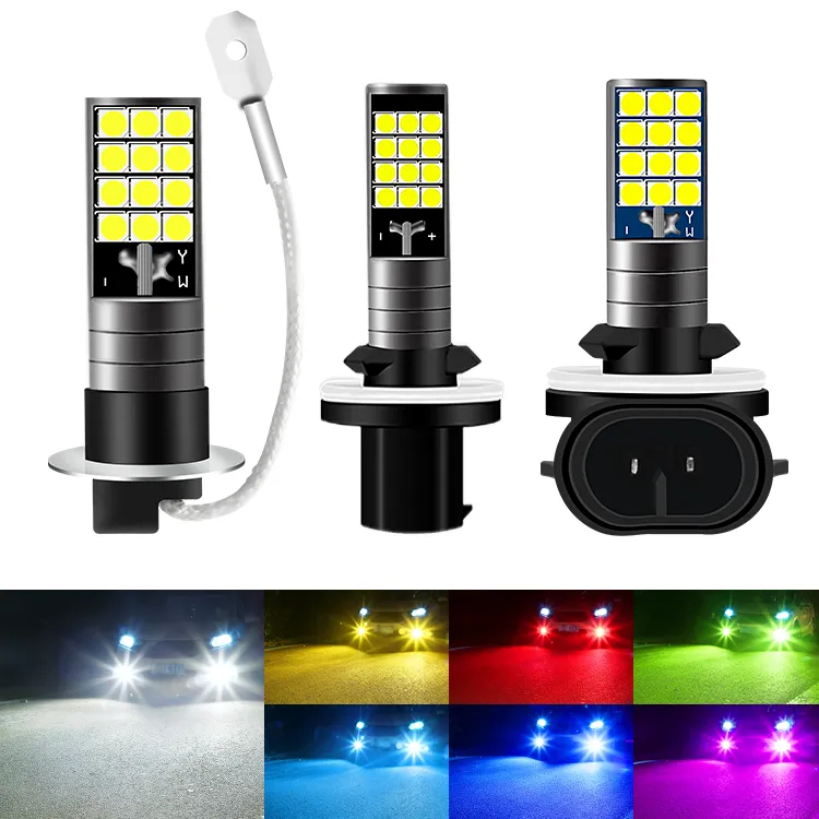 2 개 H3 H27 881 880 안개등 LED 전구 슈퍼 밝은 자동차 안개등 주간 운전 러닝 라이트 12V 6000K 화이트 블루 옐로우 그린 title=2 개 H3 H27 881 880 안개등 LED 전구 슈퍼 밝은 자동차 안개등 주간 운전 러닝 라이트 12V 6000K 화이트 블루 옐로우 그린 