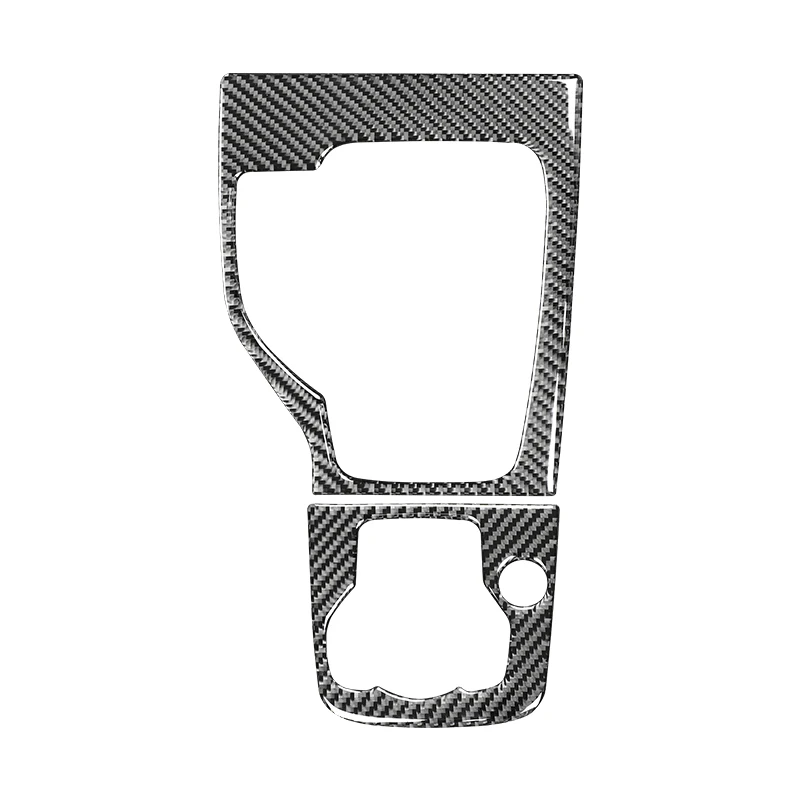 마즈다 3 악셀라 2014-2019 센터 컨트롤 기어 패널 장식 탄소 섬유 커버 트림 스트립 내부, 자동차 인테리어 액세서리