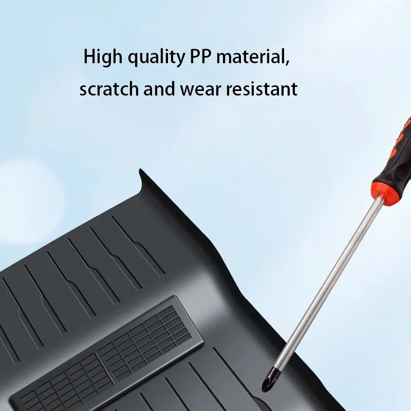 테슬라 모델 Y용 언더 시트 에어 아울렛 마스크, 언더 시트 가드, 통합 보호 커버, 방진 발 패드, 자동차 액세서리