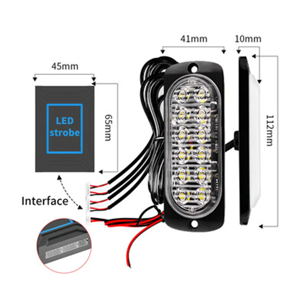 12v 24v LED 조명 스트로보 스코프 비상 신호 스트로브 조명 트럭 경찰 성 노출증 조명 무선 원격 제어