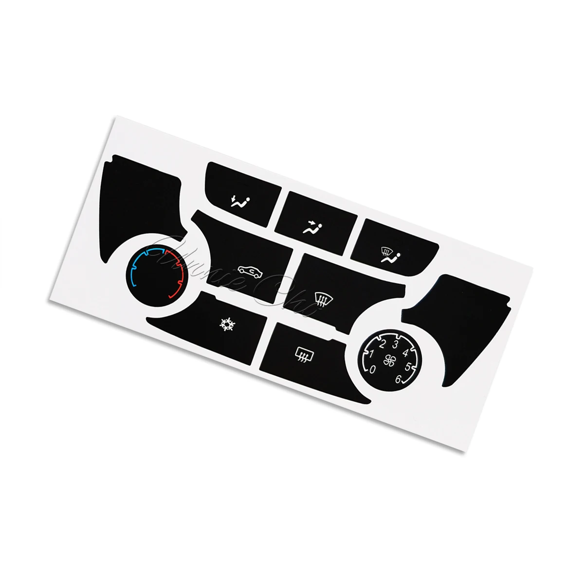 뷰익 앙코르 베라노 AC 패널 수리 데칼, 오펠 모카 스티커, 복스홀 인테리어 액세서리, 2013-2017 단추