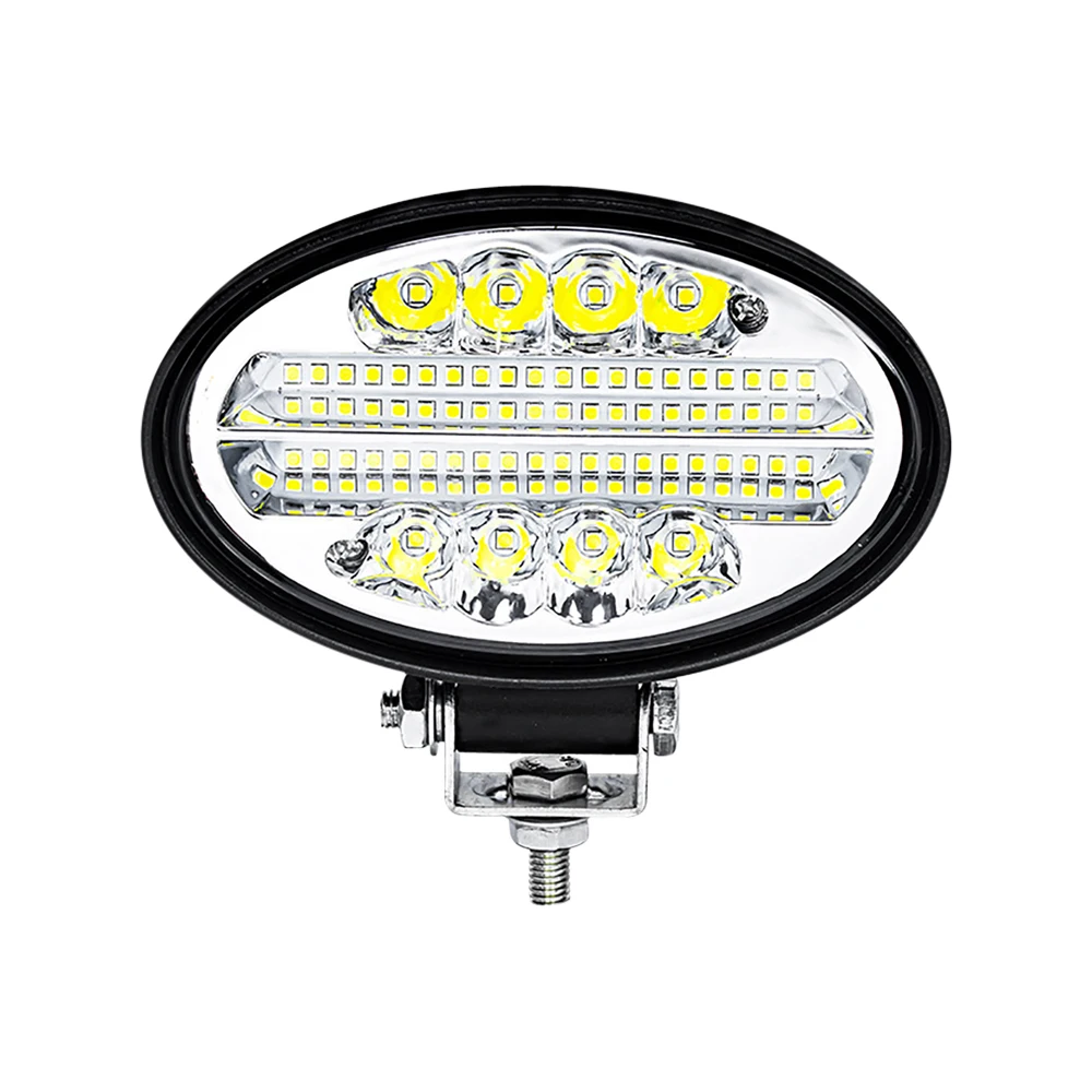 자동 LED 작업 조명, 48 LED 오프로드 조명, 수정된 스포트라이트 헤드라이트, 농업 차량 보조 조명, 12-36v