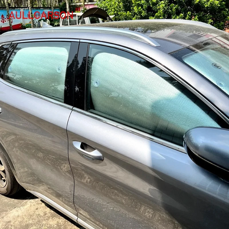 BYD Atto 3 EV 2022 2023 차양 UV 보호 커튼 선 쉐이드 바이저 프론트 윈드 실드 프로텍터 자동차 액세서리