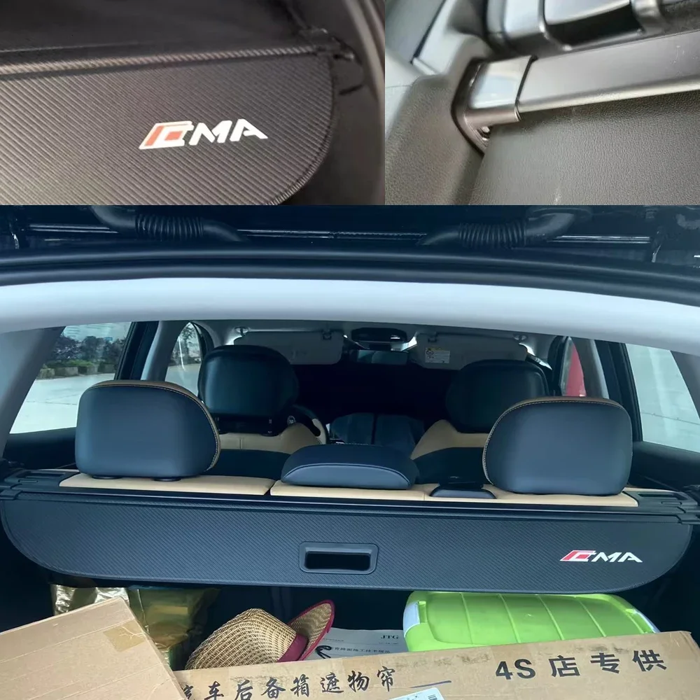 Geely Boyue 차량용 트렁크 커튼, L FX11 2023 2024 2025, 리어 커튼, 개폐식 공간, 엿보기 방지 액세서리