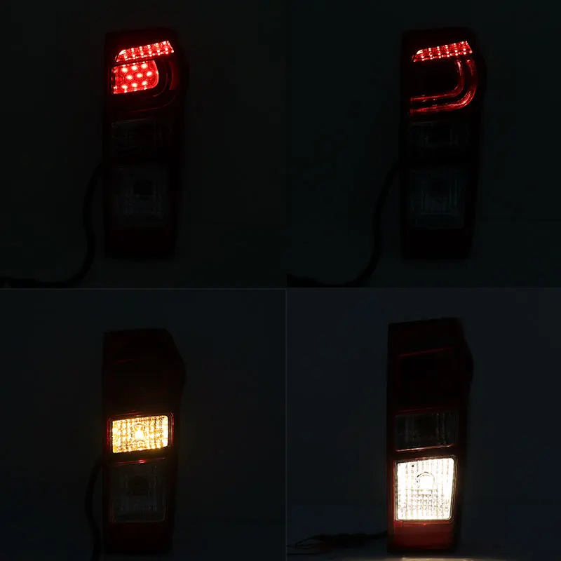 자동차 후면 LED 테일 라이트 어셈블리, 이스즈 DMax D-Max 2012-2016 2017 2018 2019, 와이어 하네스 전구 8961253983 898125393