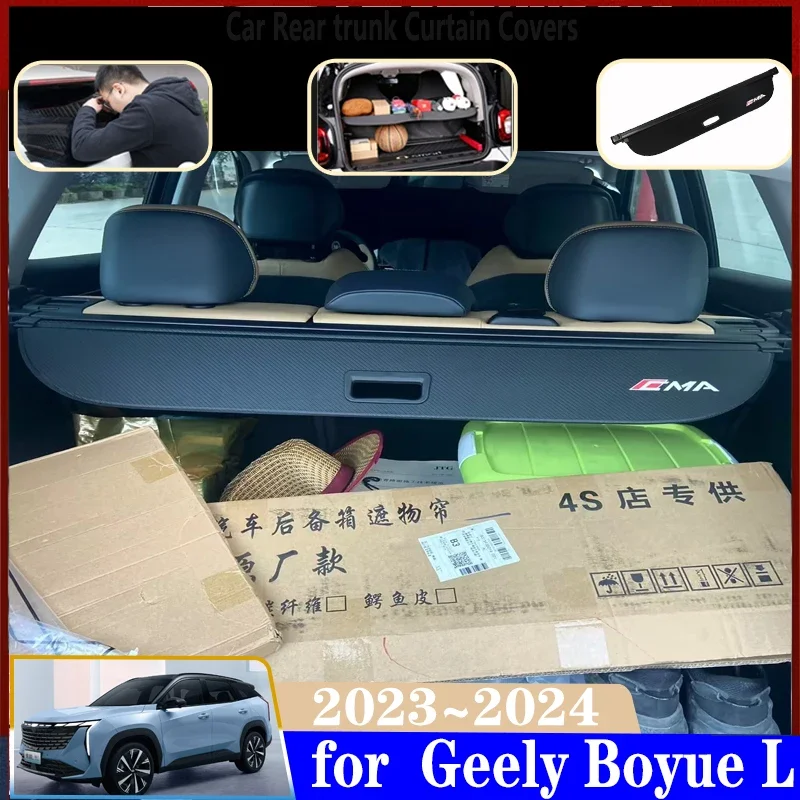 Geely Boyue 차량용 트렁크 커튼, L FX11 2023 2024 2025, 리어 커튼, 개폐식 공간, 엿보기 방지 액세서리 title=Geely Boyue 차량용 트렁크 커튼, L FX11 2023 2024 2025, 리어 커튼, 개폐식 공간, 엿보기 방지 액세서리