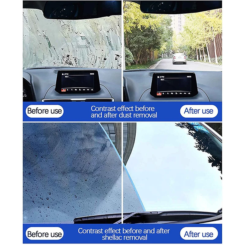 자동차 발포성 와셔 태블릿 솔리드 와셔 에이전트, 자동차 앞 유리 세척 태블릿, 자동차 청소 도구, 자동차 액세서리, 20 개, 40 개, 60 개