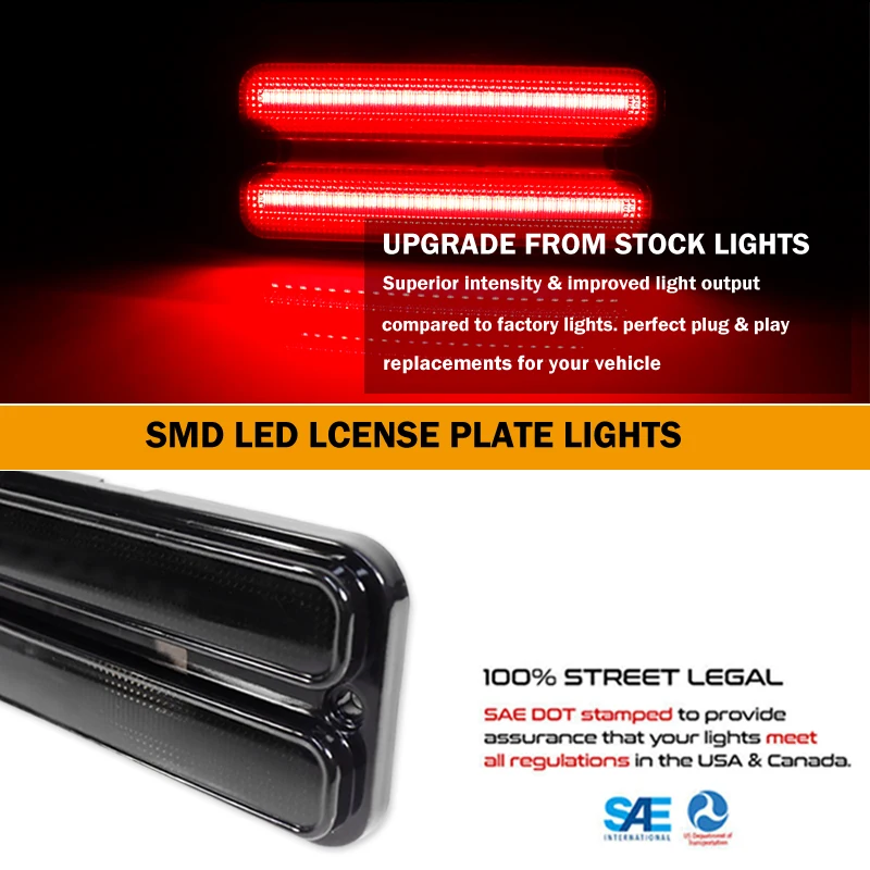 자동차 전면 및 후면 사이드 마커 램프, 1968 1972 쉐비 블레이저, C10, C20 픽업 및 GMC 픽업 트럭용, 방향 지시등, 주행등