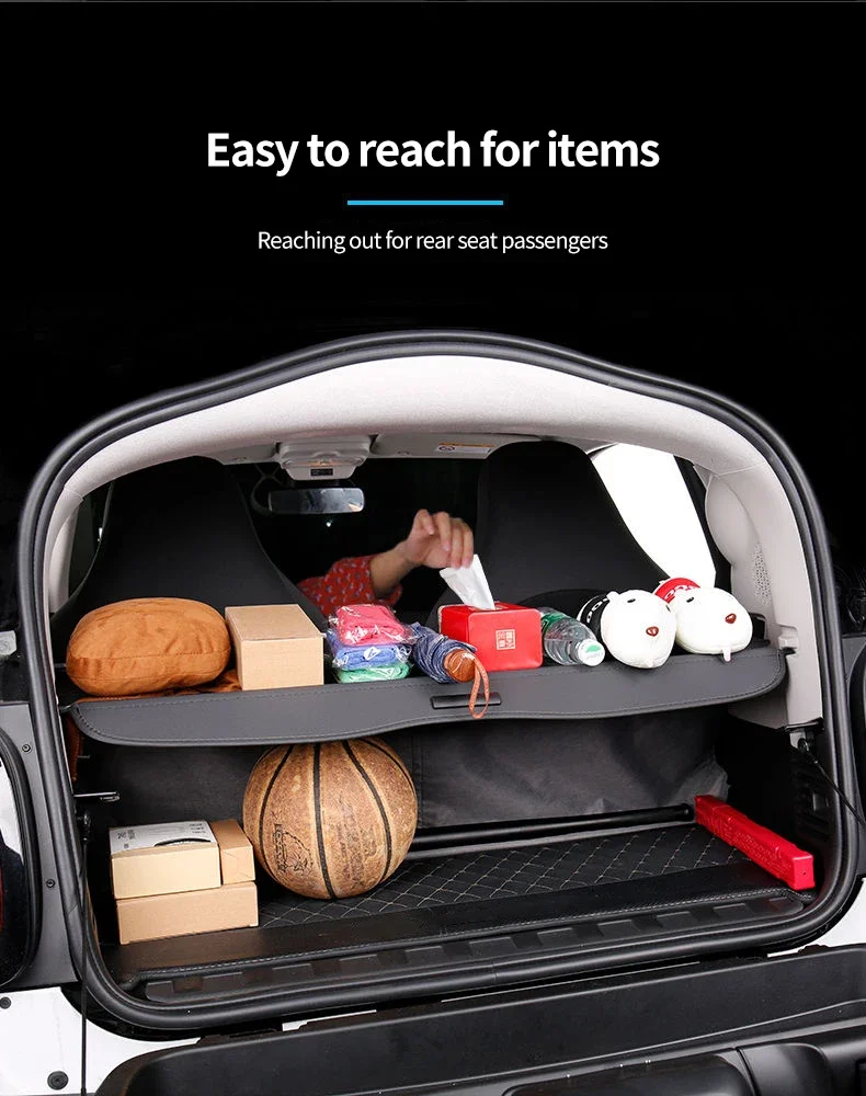 Geely Boyue 차량용 트렁크 커튼, L FX11 2023 2024 2025, 리어 커튼, 개폐식 공간, 엿보기 방지 액세서리