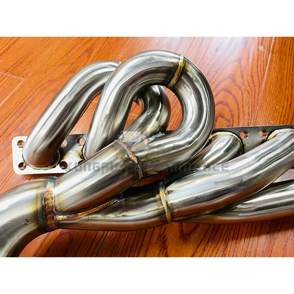 KUNGFU PERFORMANCE 동일 길이 상단 마운트 T3 T4 터보 배기 매니폴드, BMW E36 E39 M50 M52 S50 S52 325I 328I M3 323I RHD용