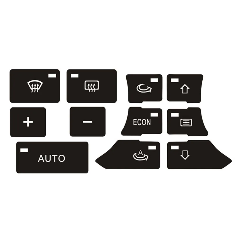 라디오 클라이마 ESP 헤드라이트 단추 수리 마모 노브 스위치 데칼 스티커, A3 8P 2004 05 06 07/08 인테리어 액세서리