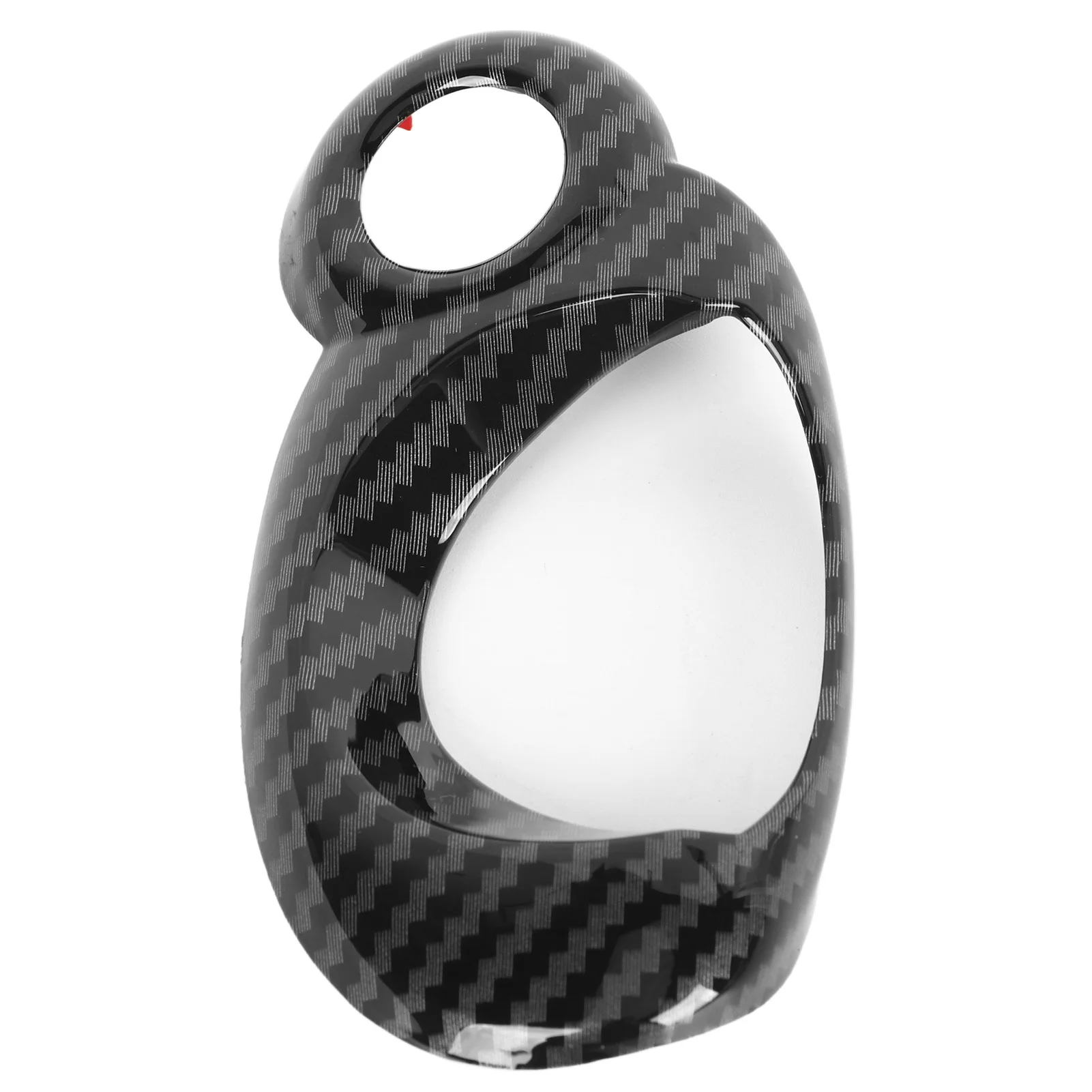 자동차 점화 스위치 키 스타트 트림 스티커, ABS 블랙 탄소 섬유 패턴, 자동차 스타일링 인테리어, 미니 쿠퍼 R54 R56