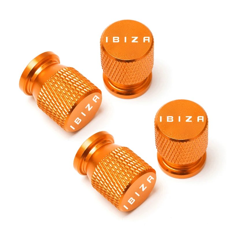 자동차 휠 타이어 밸브 캡, 타이어 스템 커버, 시트 이비자용 에어더스트 방수 액세서리