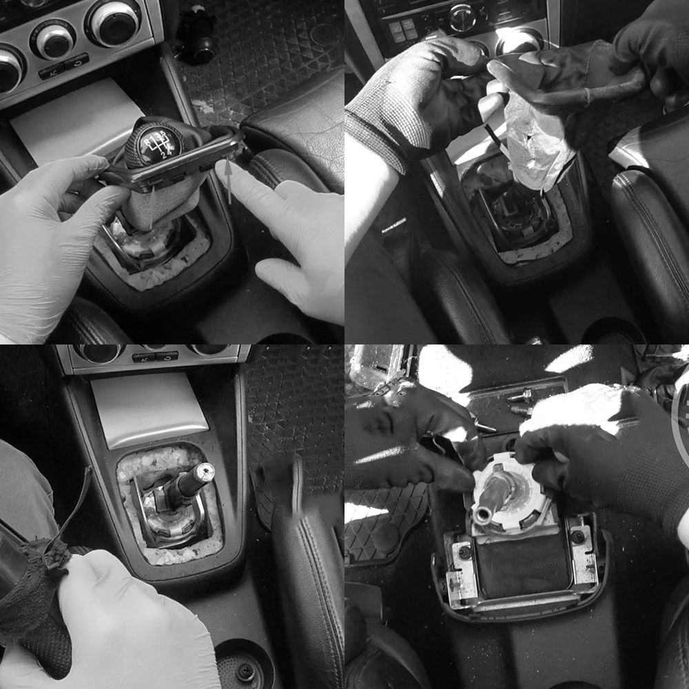 스코다 옥타비아 기어 변속 레버 선택기 기어박스 소켓 부시 수리, MK1 1U2 1U5 1996 1997 1998 1999 2000 2001 2002 2003 2004