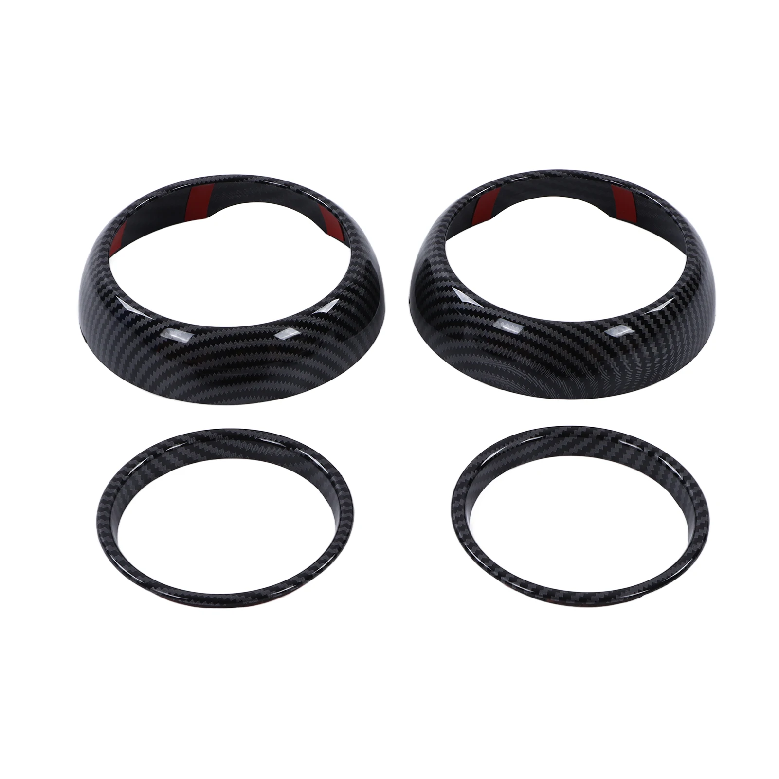 자동차 인테리어 스티커, 미니 쿠퍼 F55 F56 F57 용, A/C 공기 배출구 손잡이, 기어 시프트 대시 보드 센터 콘솔 패널 장식 트림