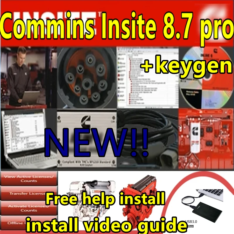 Cummins Insite 8.7 Pro 엔진 진단 소프트웨어 및 keygen 오류 코드 엔진 진단 테스트 조정, 다국어, 인기 판매 title=Cummins Insite 8.7 Pro 엔진 진단 소프트웨어 및 keygen 오류 코드 엔진 진단 테스트 조정, 다국어, 인기 판매 