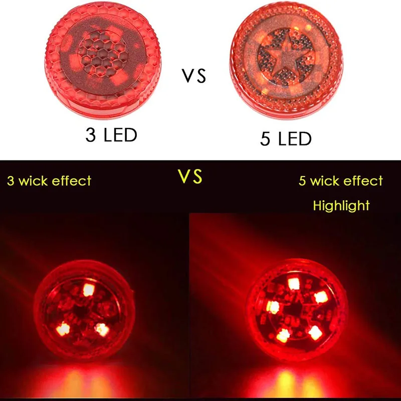 자동차 문 열림 안전 경고등, 범용 LED 충돌 방지 램프, 깜박이는 알람, 주차 경고, 충돌 방지, 1 개, 2 개, 4 개