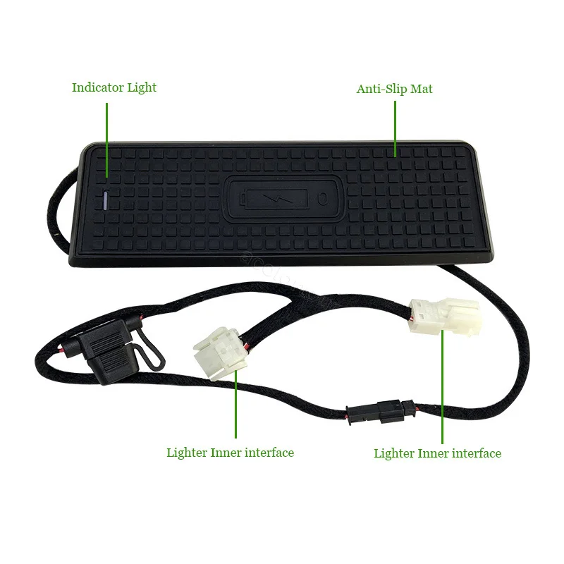 차량용 무선 충전기 패드 매트, 고속 충전 휴대폰 거치대, BMW 3 4 시리즈 F31 F32 F33 F35 F36 F34 F30 M4 F82 GT