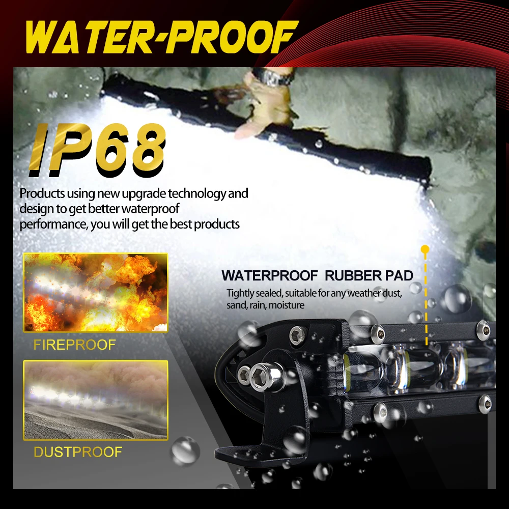 CO LIGHT-2022 최신 150W 4x4 Led 바 스팟 플러드 32 인치 오프로드 Led 라이트 바, 운전 트럭 Lada Niva 트랙터 보트 12V 24V