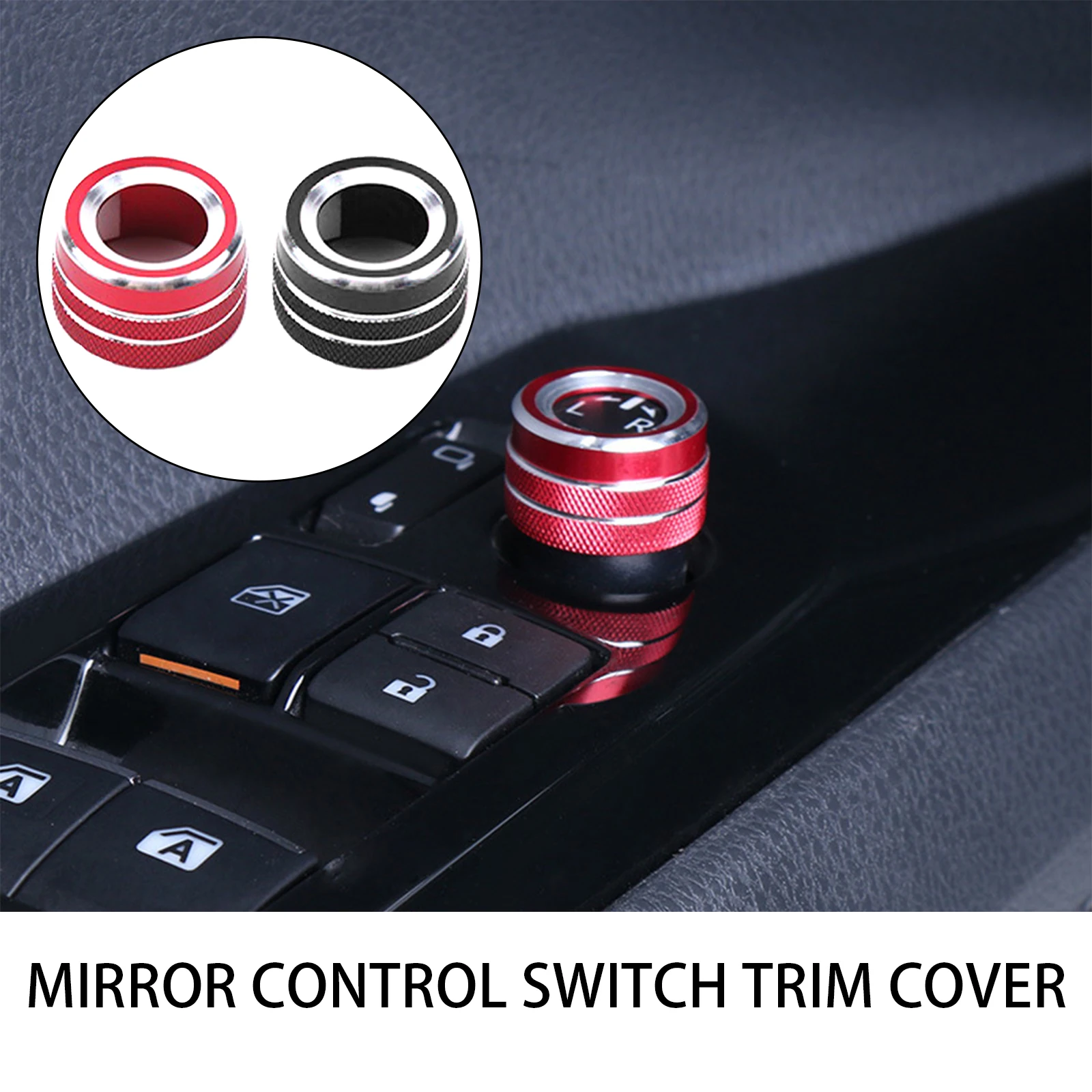 Toyota 2019 Corolla Camry 70 GR YARiS Cross Esquire Noah Voxy Avalon Granvia Venza 2020 용 자동차 미러 제어 스위치 트림 커버