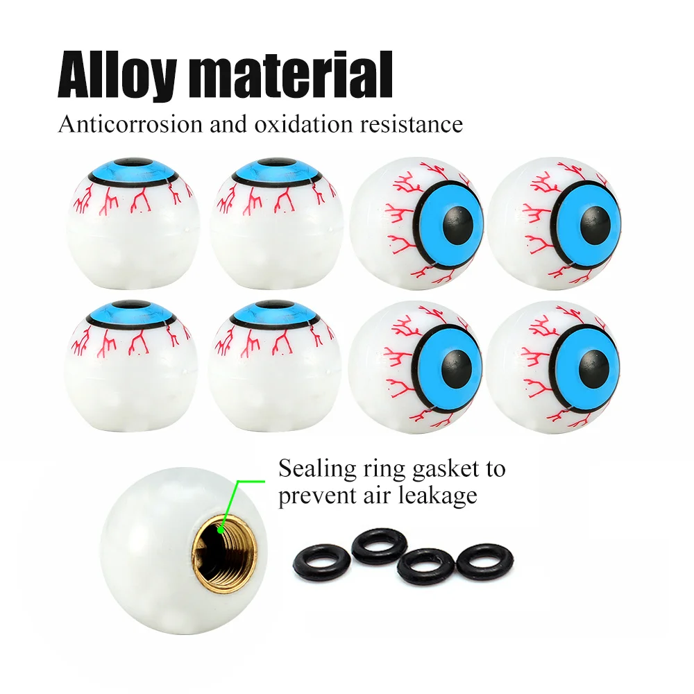 (에서 선박 us) 4 개/몫 자전거 자전거 타이어 밸브 캡 타이어 공기 밸브 먼지 캡 먼지 캡 먼지 캡