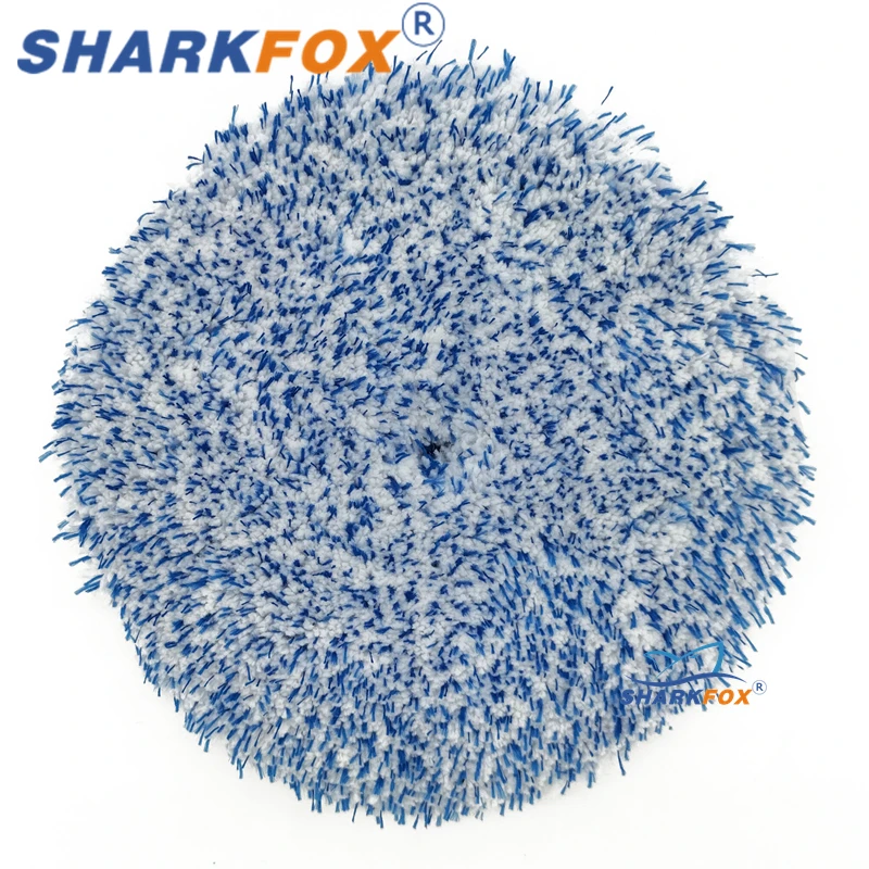 Sharkfox 마이크로 화이버 버핑 패드, 듀얼 액션 폴리셔, 폴리싱 패드, 3 인치, 5/6 인치