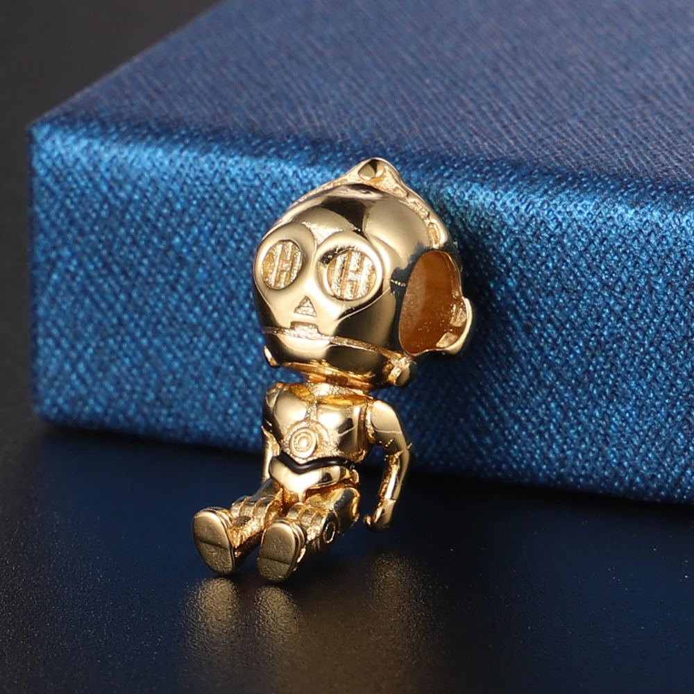 매력 플라타 드 레이 925 실버 스타 워시리즈 요다 만달로리안 헬멧, 매력적인 핏, 오리지널 판도라 팔찌, 여성 생일 선물