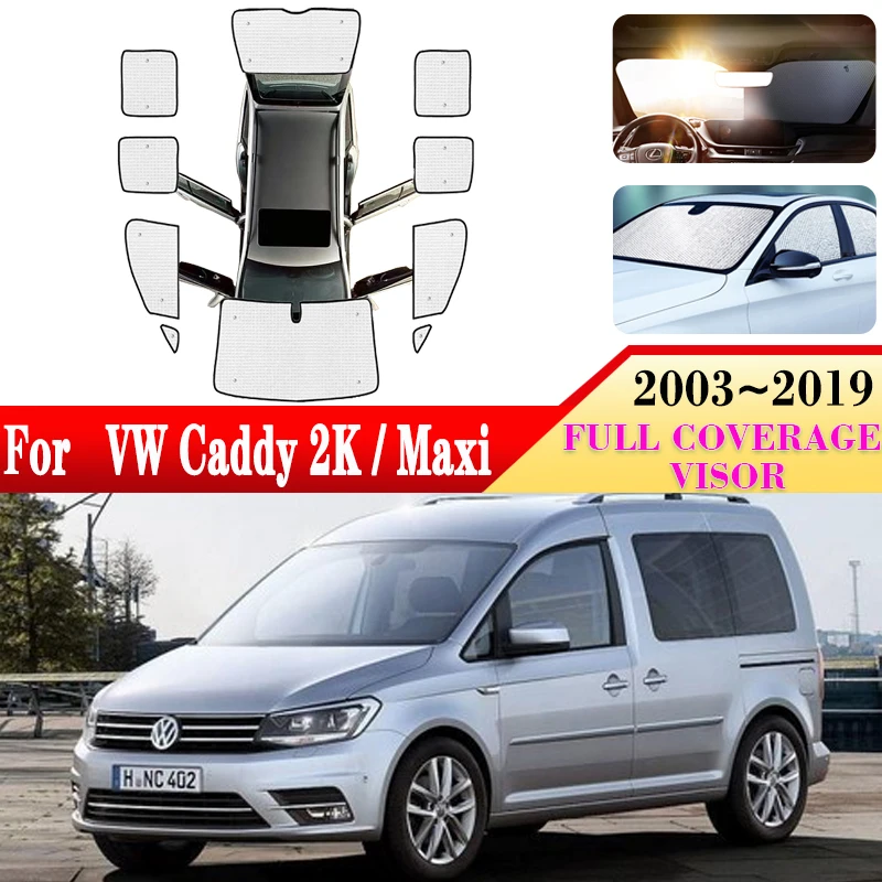 폭스바겐 VW 캐디용 자동차 풀 선 바이저, 2K 액세서리, 맥시 MK3 2003 ~ 2019, 파라솔 윈도우 바이저, 햇빛가리개 커버 액세서리 title=폭스바겐 VW 캐디용 자동차 풀 선 바이저, 2K 액세서리, 맥시 MK3 2003 ~ 2019, 파라솔 윈도우 바이저, 햇빛가리개 커버 액세서리 