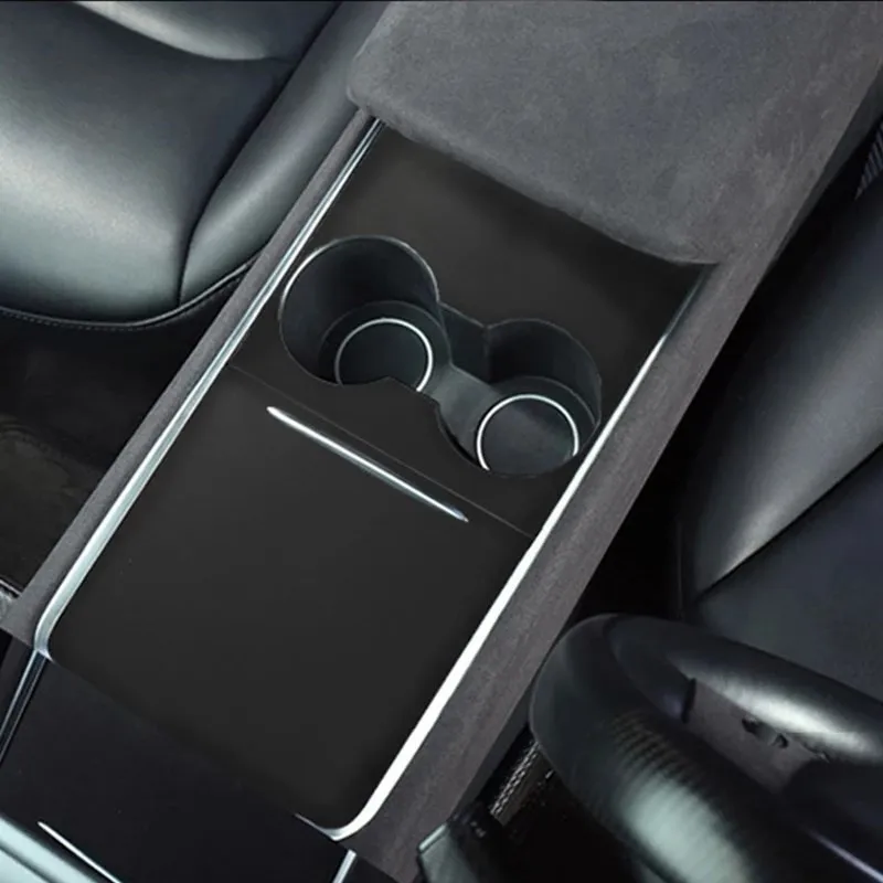 테슬라 모델 Y 3 2021-2023 모델 Y 센터 제어 패널 보호 커버 우드 그레인 블랙 자동차 인테리어 장식 스티커