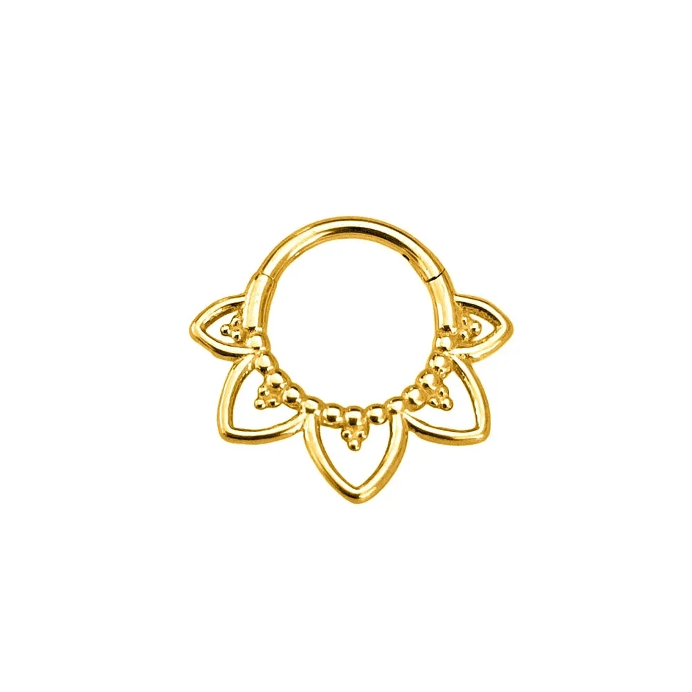 꽃 뱀 하트 클리커 셉텀 피어싱 쥬얼리, CZ 지르콘, 다이스 소라 귀걸이, 꿀벌 드롭 코 링, 316L 수술용 스틸 16G