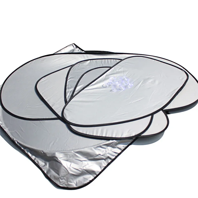 자동차 차양 앞 유리 커버, 자동차 창문 UV 보호 실드, 반사 선 블록, 전면 후면 후면 접이식, 세트당 6 개