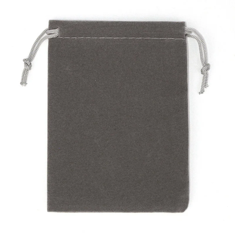 5x7 벨벳 백 드로스트링 파우치 50 개, 소형 주얼리 선물 디스플레이 포장 백
