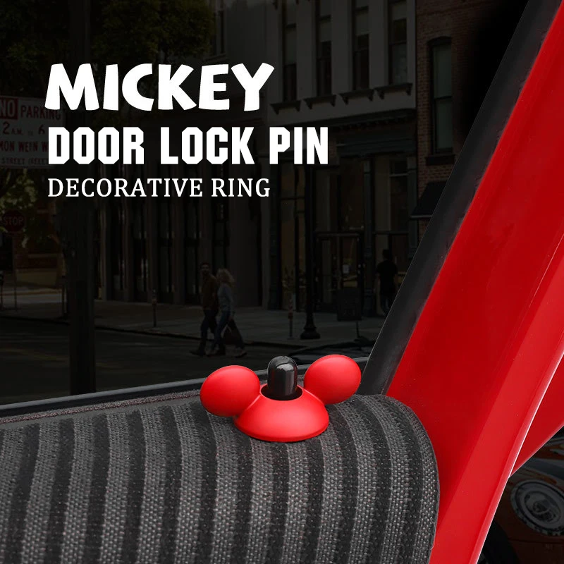 자동차 인테리어 문짝 잠금 핀 커버 스티커 트림, BMW 미니 쿠퍼 JCW 원 플러스 S 컨트리맨 클럽맨 F55 R60 자동차 스타일링 액세서리