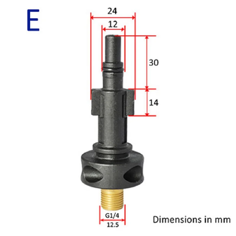 스노우 폼 랜스 어댑터 폼 노즐 피팅, Lavor Elitech Sterwins Vax Hammerflex Karcher AR Bosche Nilfisk Black Decker용