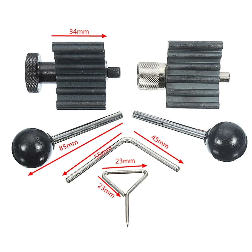 범용 자동차 디젤 엔진 타이밍 캠 크랭크 잠금 도구 키트, VW AU-DI T10050 T10100 1.2 1.4 1.9 2.0TDI 용, 6 개, 7 개