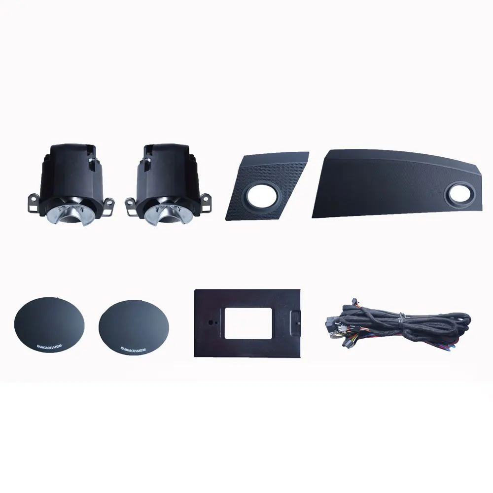 LED 리프팅 트위터 스피커, 아우디 A4, A5, A6, A7, Q5, C7, C8, B9, 자동차 악기 전기 고음 경적 장식 파, 32 색