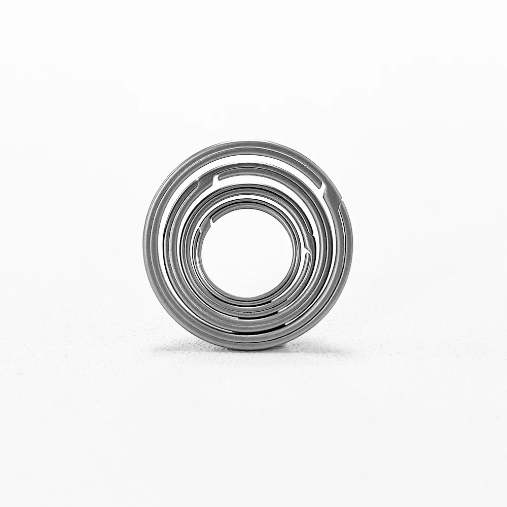 티타늄 합금 키링 버클 펜던트, 초경량 남성용 자동차 키체인, 창의력 선물, 열쇠 고리 공예