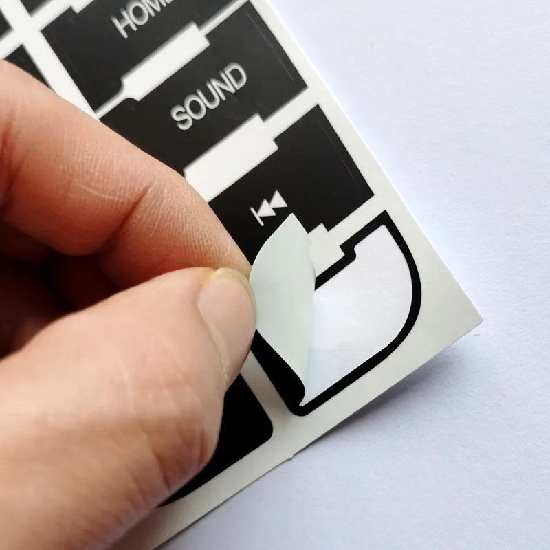 포드 S MAX MK1 GALAXY MK3 MONDEO MK4 용 비닐 수리 스티커, 2006 2015 고정 마모 내비게이션 라디오 CD 플레이어 기후 패널