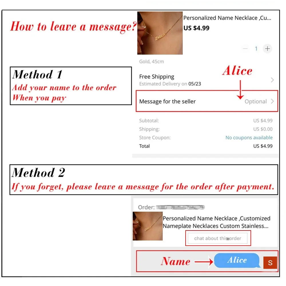 개인 커플 사용자 정의 더블 이름 목걸이 스테인레스 스틸 보석 여성 펜던트 남성 골드 체인 발렌타인 데이 선물