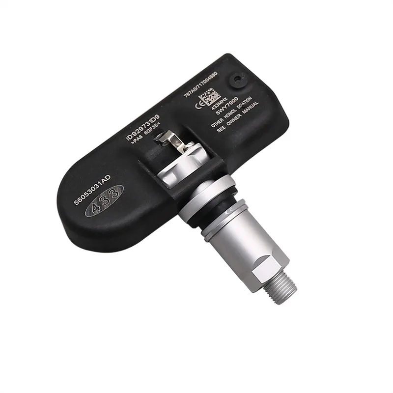 433MHz TPMS 타이어 압력 센서, 크라이슬러 300C, 200 그랜드 보이저 닷지, 여행 충전기, 지프 나침반, 56053031AD, 1/4 개